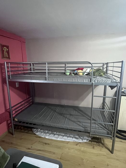 Jysk łóżko piętrowe + materace Plovstrup