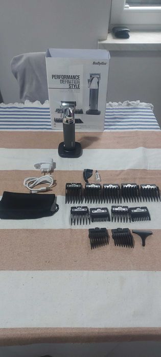 Maszynka do włosów BaByliss Super-X Metal E996E akumulatorowa 12 nasadek