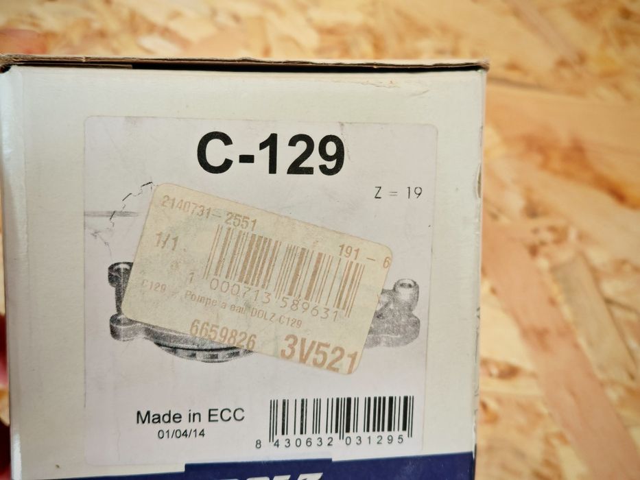 Kit de Distribuição Lucas LDK0052 + Bomba de Água Dolz C-129 (NOVO)
