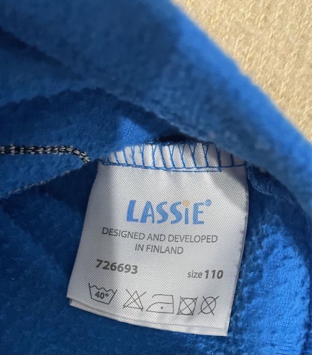 Флісова кофта тепла Lassie 110 розмір