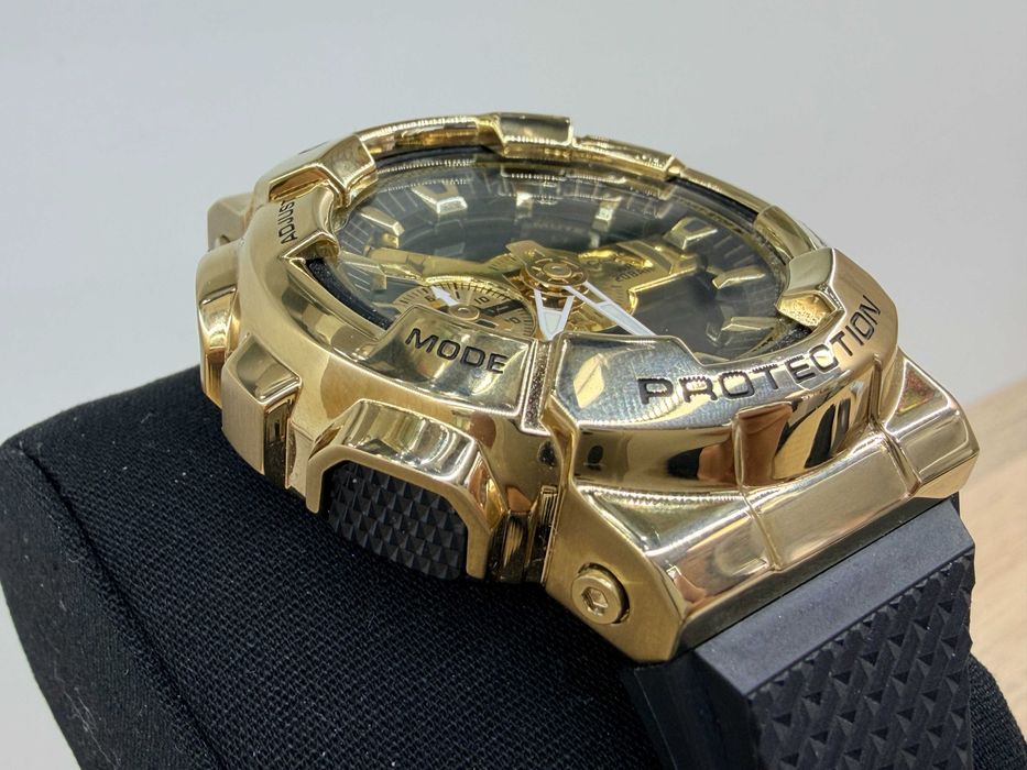 Zegarek Casio G-SHOCK GM-110G-1A9ER Złoty Czarny BOX / JAK NOWY!