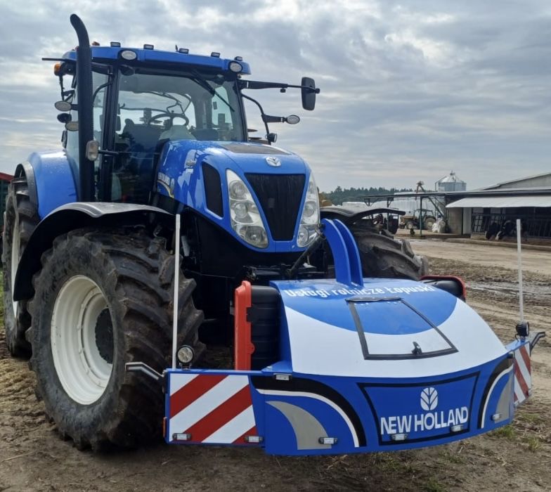 Balast zderzak klocek