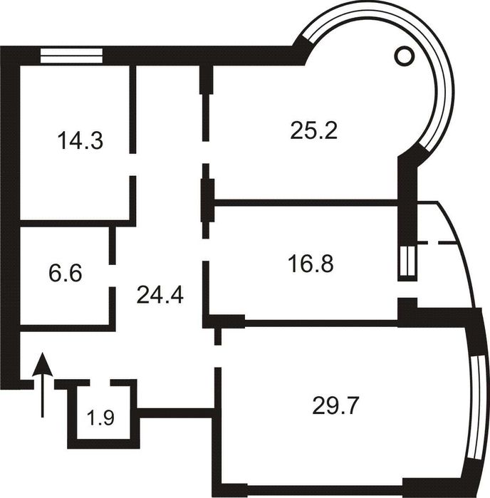 3-комнатная квартира по адресу ул. Автозаводская (площадь 121 м²) - Atlanta.ua - фото 16