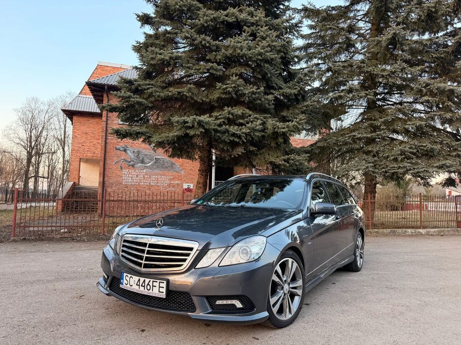 Mercedes-Benz Klasa E Pakiet AMG, drugi właściciel, serwis ASO, super stan, bez wkładu