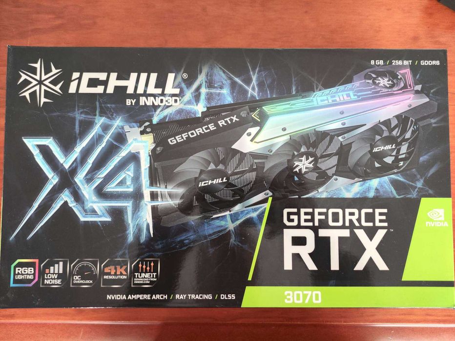Placa Gráfica RTX3070 8Gb Inno3D iChill