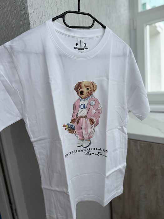 Футболка Polo Ralph Lauren s біла