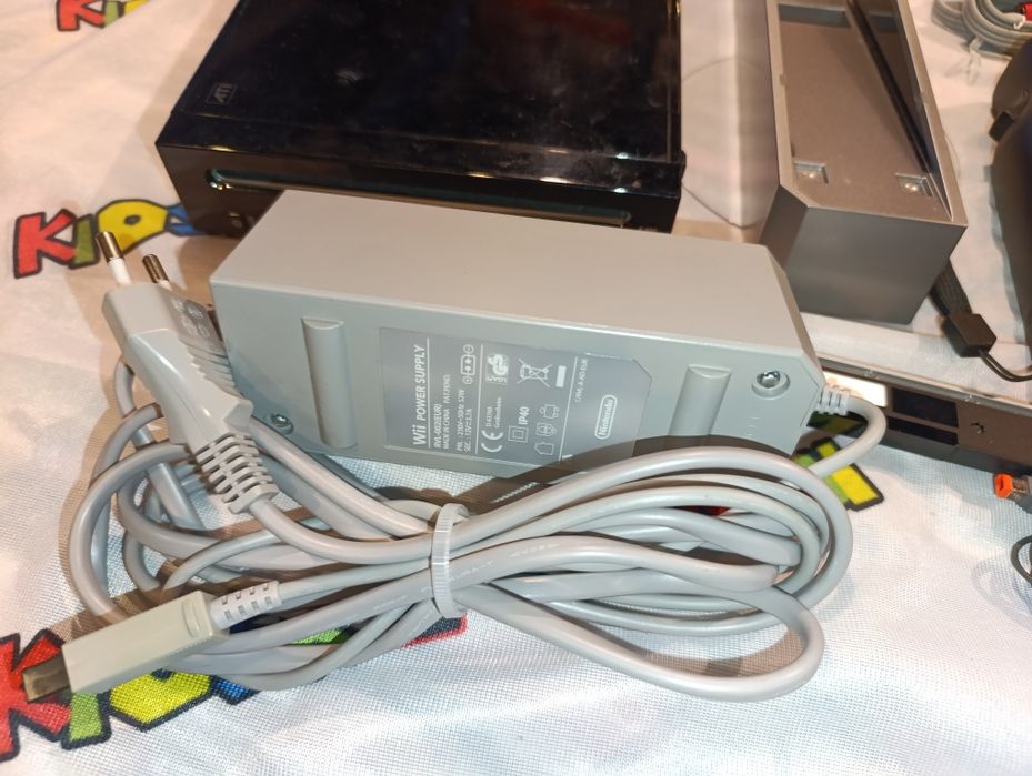 Konsola Nintendo Wii Black czarna w pełni sprawna komplet sklep