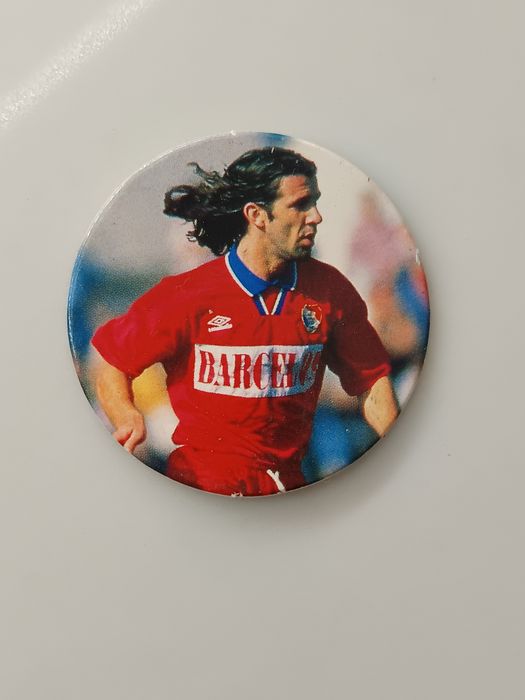Tazo Panini Futebol 95‑96 – Sérgio Cruz