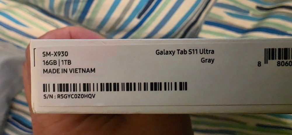 Samsung Tablet S11 Ultra 1tb 16gb (como nova, 1 semana utilização)