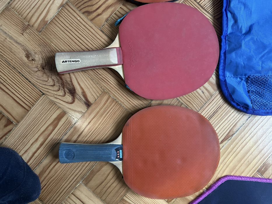 Conjunto de raquetes de ping pong/ tenis de mesa