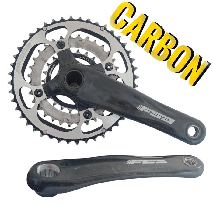 Carbon! FSA 42/32/22 korba sram gxp napęd gravel mtb