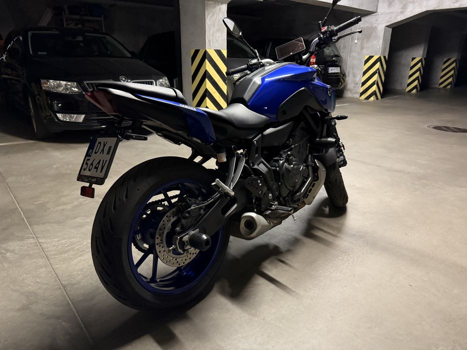 Yamaha MT07 jak nowy 2024 wydech Arrow