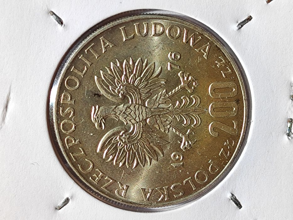 Moedas NOVAS de coleção da Polónia (Prata 0,625)