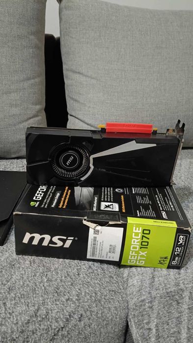 PC do Gier Intel i5 12600KF Karta graficzna  MSI GTX 1070 8 GB