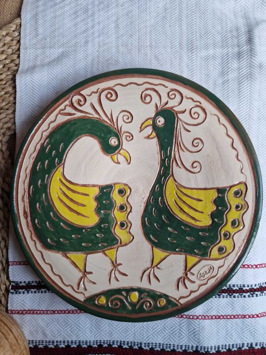 Глиняний горщик сокальска кераміка новий