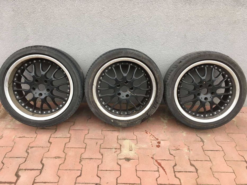 3 Felgi w cenie jednej HAMANN 19 z Rantem BMW 5x120 ( nie BBS Keskin )