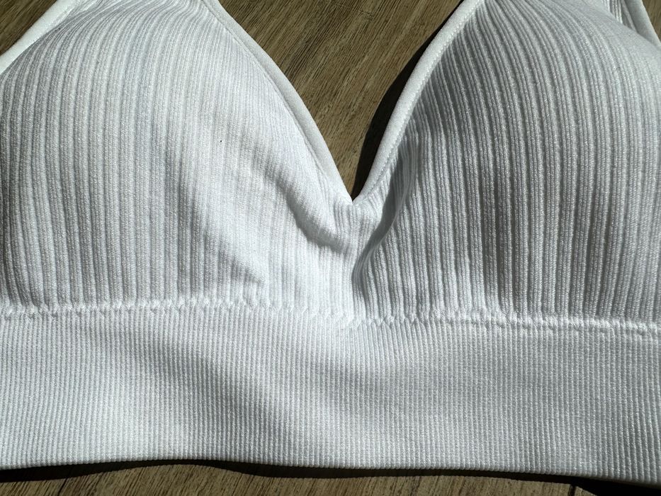 Primark biustonosz prazek bialy XS