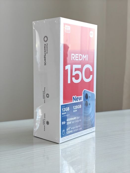 Redmi 15C, 6/128Gb NFC із блоком живлення в комплекті