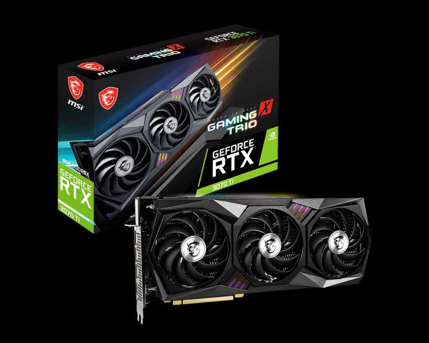 Відеокарта MSI GeForce RTX 3070 Ti GAMING X TRIO 8G
