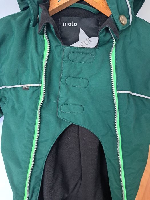 Molo kombinezon zimowy 86 zielony wodoodporny thinsulate