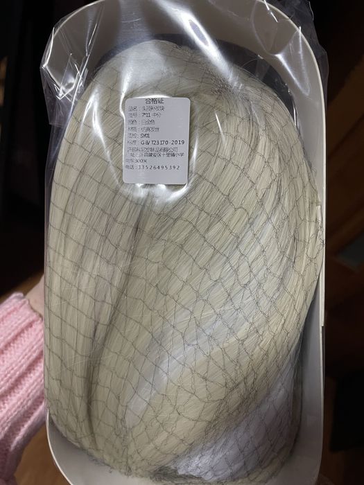 Перука блонд для коренів