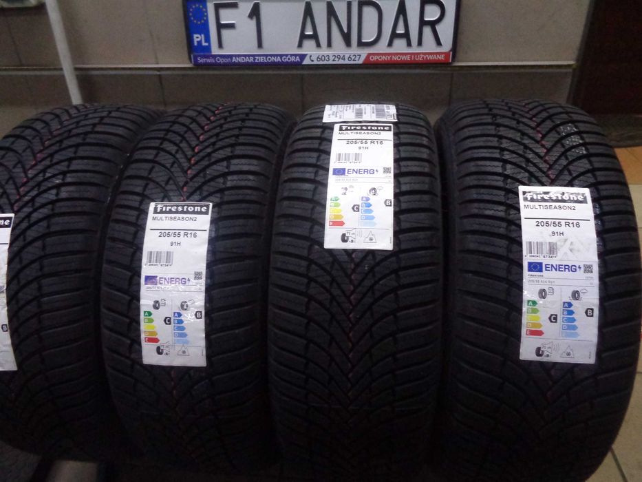 205/55R16 FIRESTONE Multiseason 2 -Nowe Opony Całoroczne, ANDAR Poleca