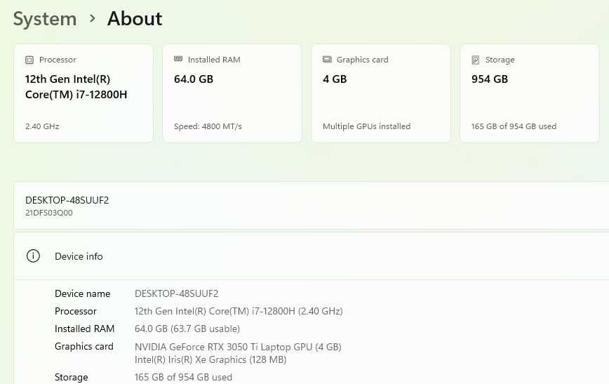 [Impecável] Lenovo ThinkPad X1 Extreme | i7-12800H | 64GB RAM | RTX 3050 Ti | SSD 1TB + Brinde
