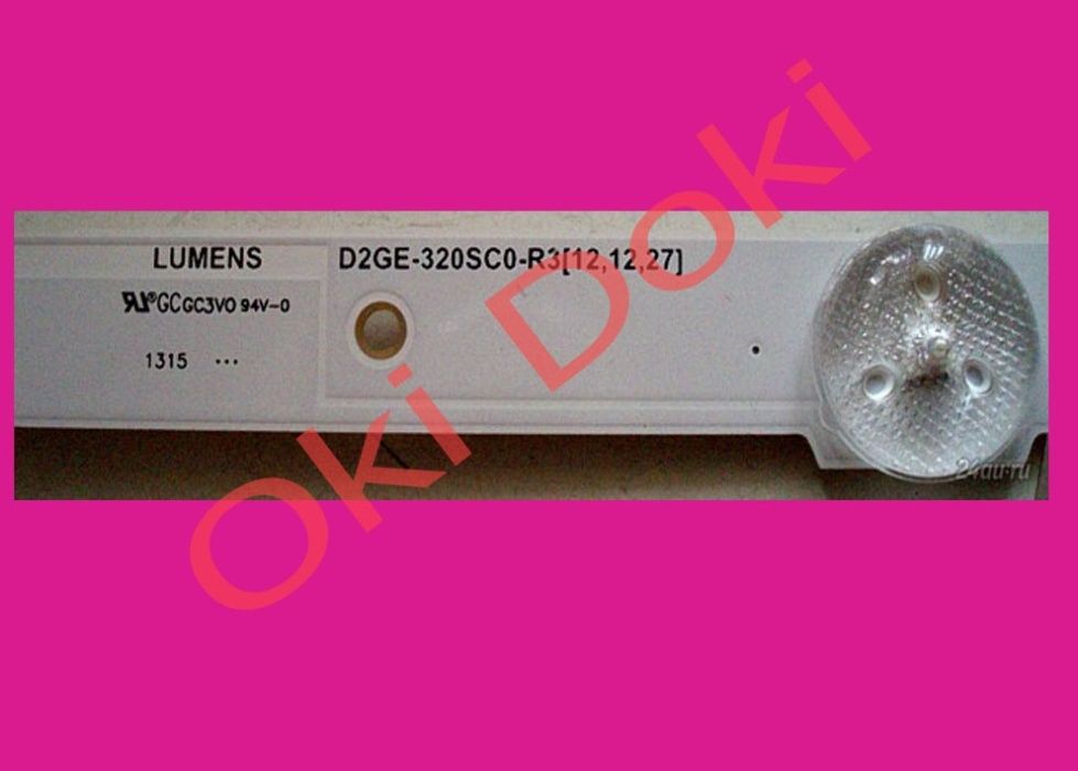 Линейки подсветки Samsung D2GE-320SC0-R3 UE32F5000/5500/6300 BN96-2530