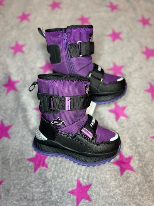 Зимові термозберігаючі черевики Tom.m 27р термо чоботи взуття дівчинці