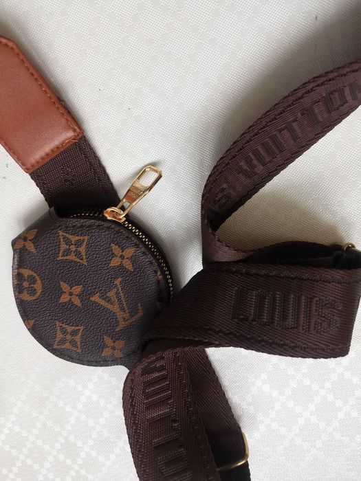 Louis Vuitton brązowa torebka na ramię