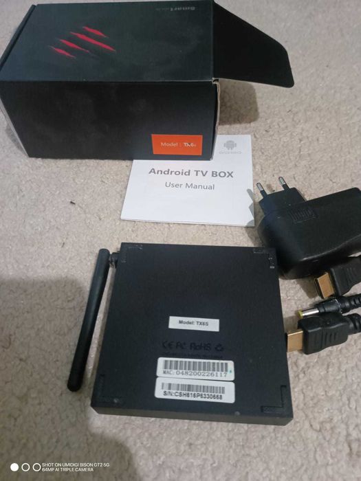 Смарт ТВ приставка - Tanix TX6s 4/32 GB