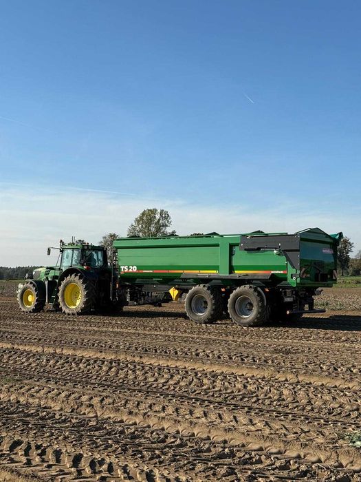 Przyczepa rolnicza skorupowa METAL-TECH TS Z 20 Ton | do okopowych
