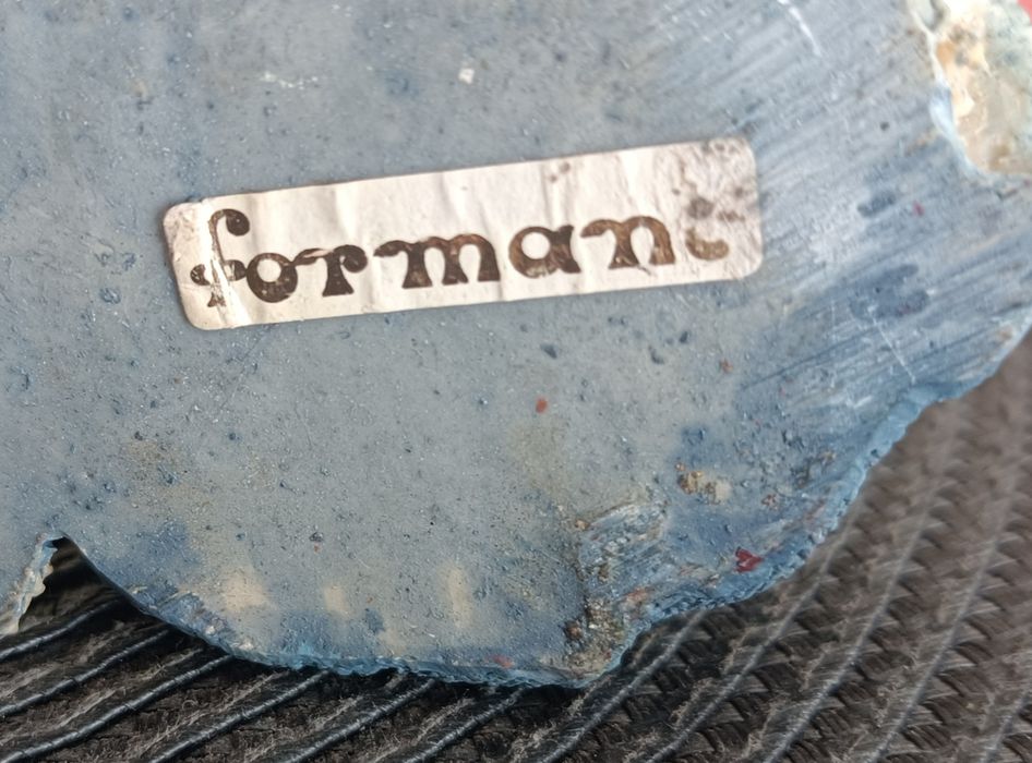 Retro miś Formano z telefonem stacjonarnym – kolekcjonerska figurka