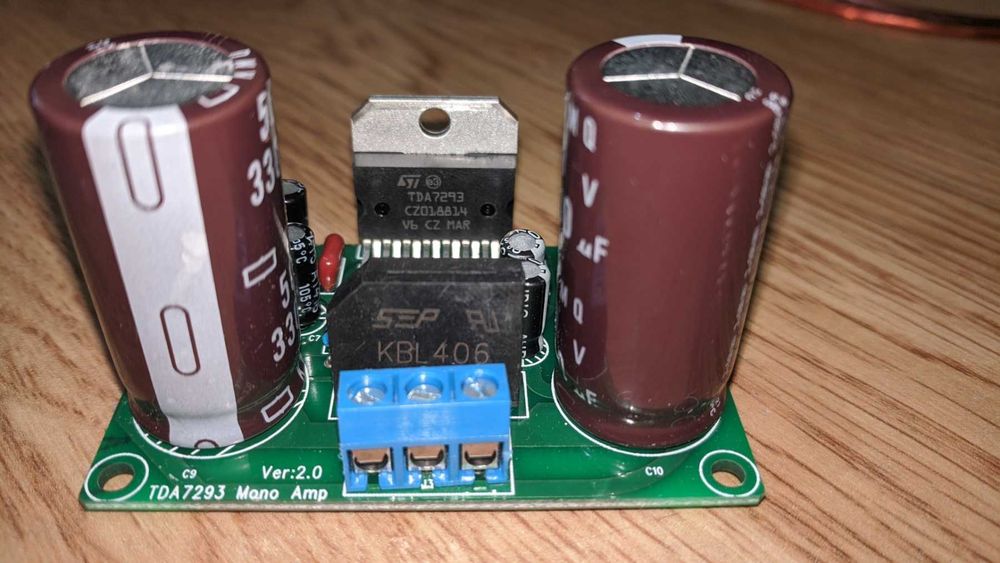 Усилитель на TDA7293: 350 грн. - Усилители / ресиверы Киев на Olx