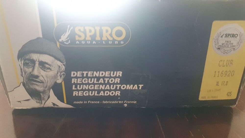 Regulador de mergulho Spiro Aqua lung