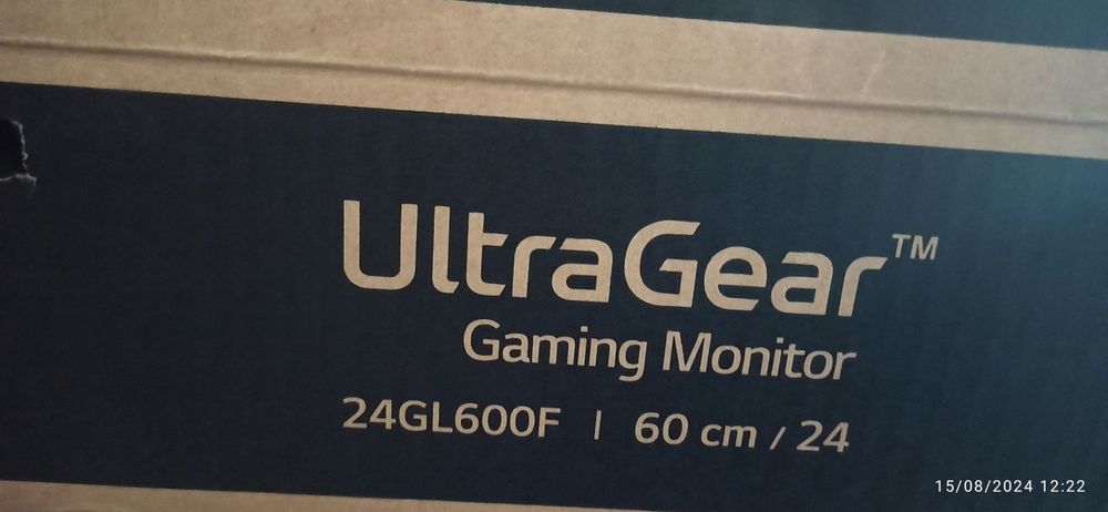 LG monitor 24"  24GL600F