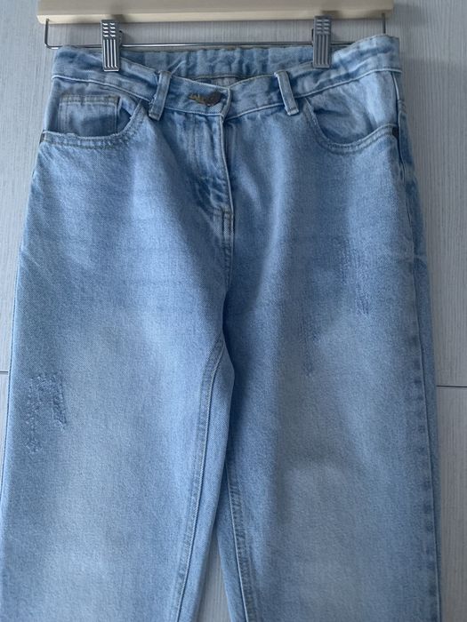 Spodnie jeansy dziewczęce 152