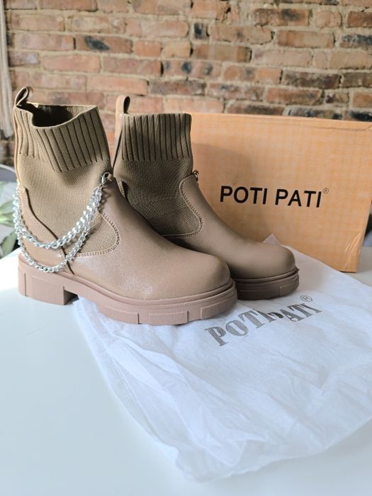 Botki camel 38 POTI PATI