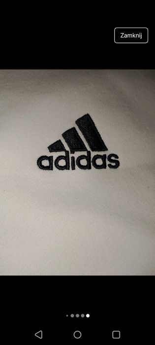 Bluza adidas biała