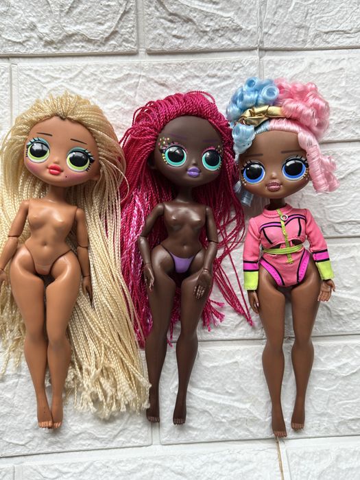 Лол омг ляльки, ціна за 3  Barbie