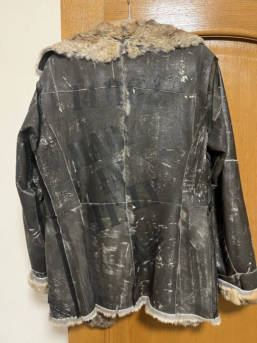 dolce&gabbana rare leather jacket