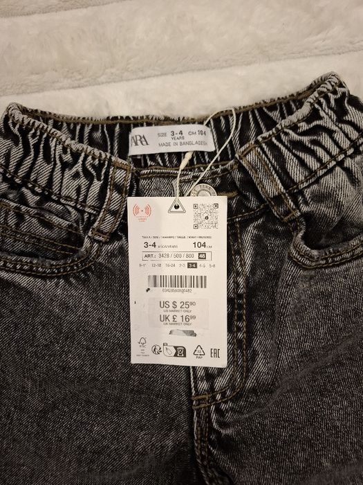 Джинси ZARA джинсы Zara штани Zara штаны Zara р.98- 104