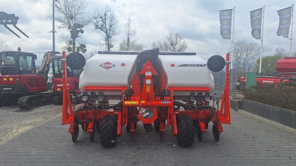 Siewnik punktowy pneumatyczny Kuhn Maxima 3 TS 6-rzędowy