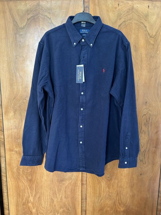 Granatowa koszula classic fit Polo Ralph Lauren