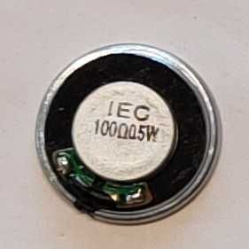 Głośnik do lokomotywy ESU 23 mm, 100 ohm, 0,5 W