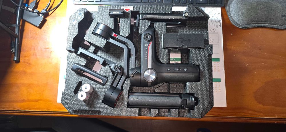 Estabilizador gimbal zhiyun weebill s