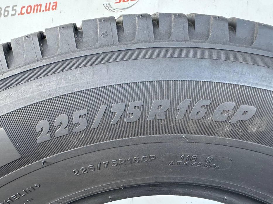 шини бу 225/75 r16c michelin agilis camping 6mm