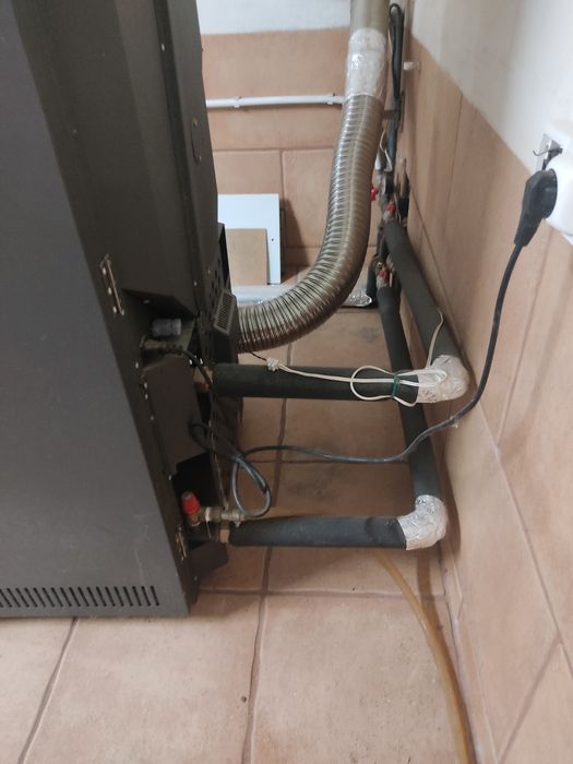 Caldeira aquecimento central 29 Kw Ecoforest Hidrocopper Super