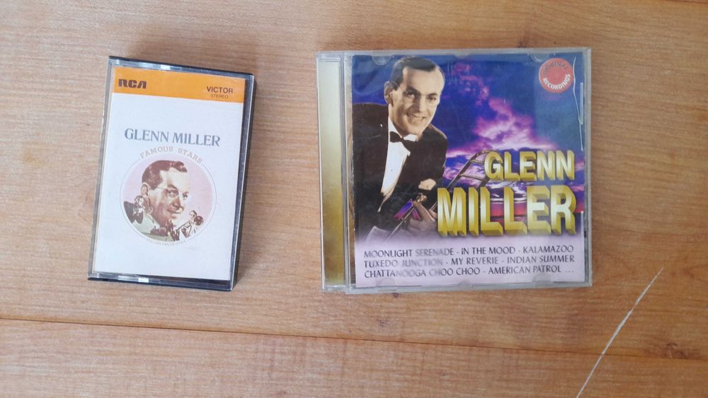 Conjunto 1 Cassete e 1 CD Originais Glenn Miller