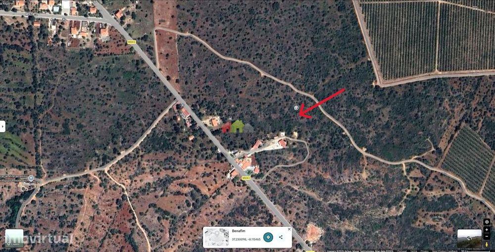 Terreno rústico em Loulé com 6.003 m2 e belas vistas